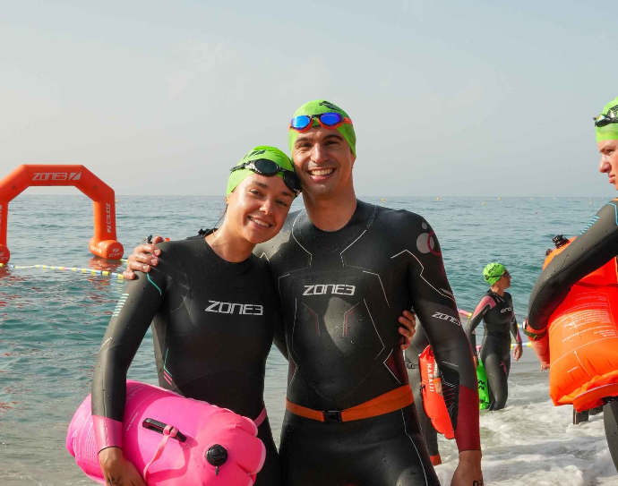 Nadador travesía aguas abiertas Copa SNL 2026 natación Mediterráneo