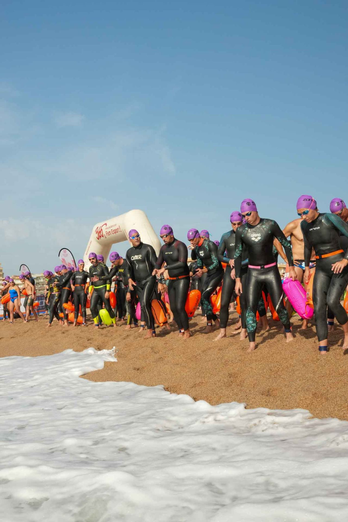 Salida travesía natación aguas abiertas SwimNoLimits - Copa SNL 2026