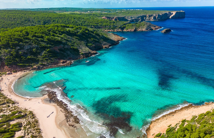 Cala aguas turquesas Costa Brava y Baleares natación experiencia privada SwimNoLimits