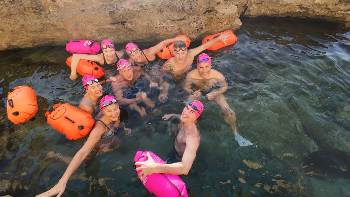 Grupo natación aguas abiertas experiencia privada SwimNoLimits 360