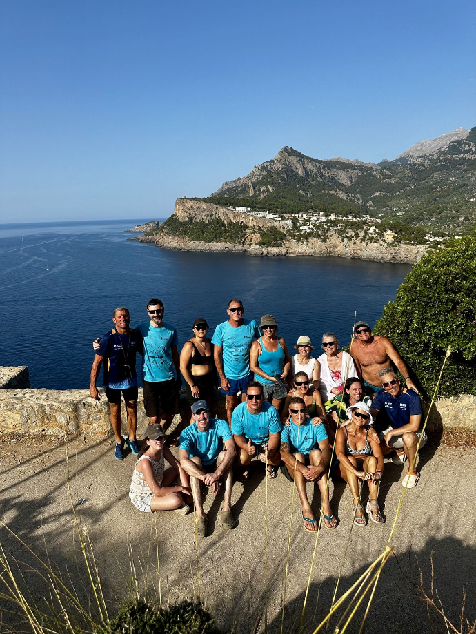 Grupo experiencia privada natación aguas abiertas costa mediterránea