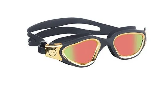 [SA18GOGVA112/OS] Vapour Swim Goggles (Black/Metallic Gold - Lens : Polarized Gold Revo)