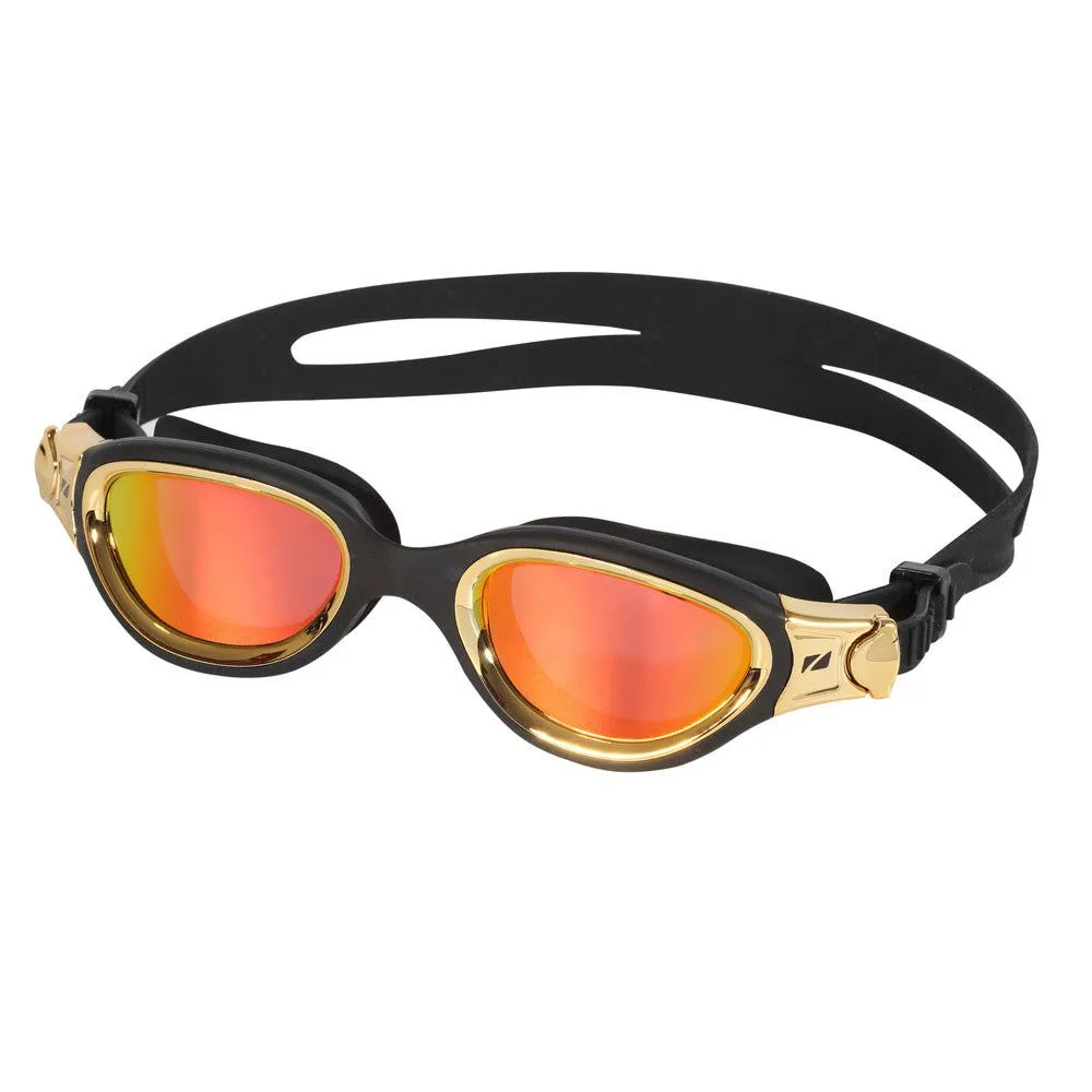 [SA21GOGVE112/OS] Venator-X Swim Goggles (Black/Metallic Gold - Lens : Polarized Revo Gold)