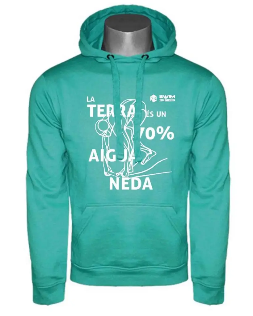 Sudadera unisex (70% aigua) (S)